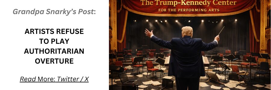 Gradpa Snarky - Trump Ballroom